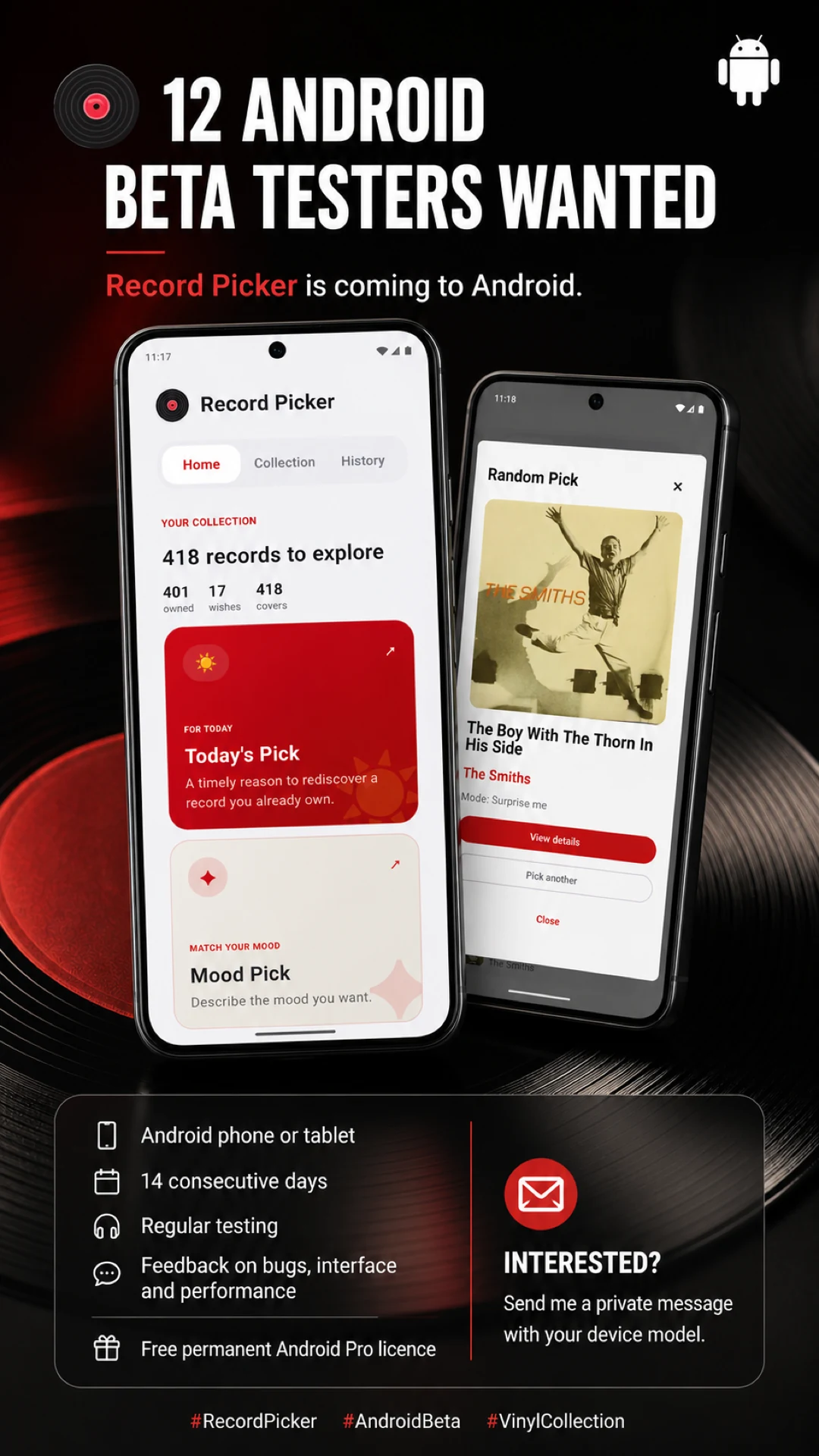 Dicari penguji beta Android