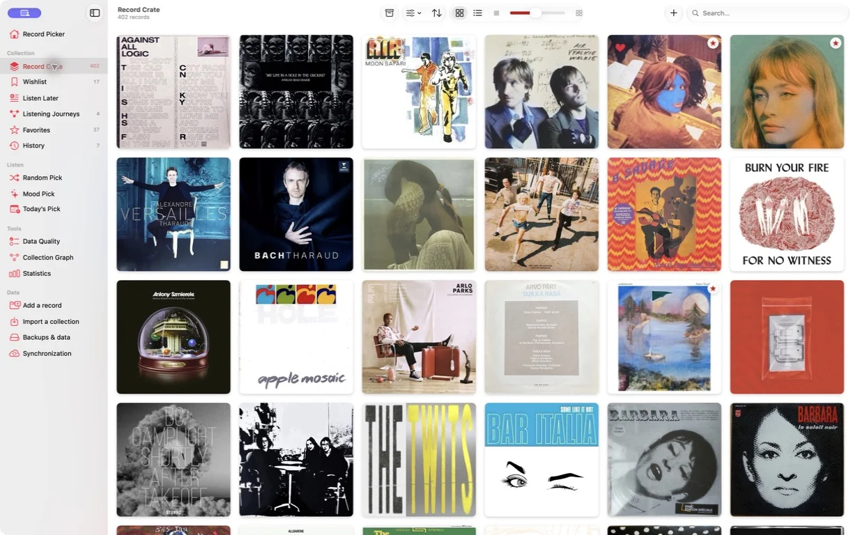 Mac · Record Picker 2.6 · EN